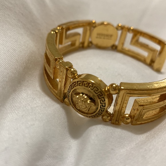 VERSACE FENDACE CUFF BRACELET - Picture 4 of 4